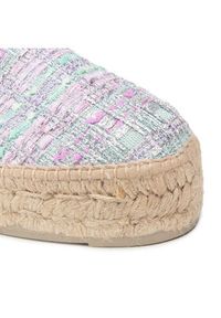 Manebi Espadryle Slippers D T 1.6 D0 Srebrny. Kolor: srebrny. Materiał: materiał #6