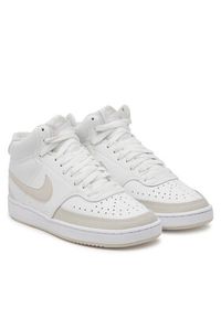 Nike Sneakersy Court Vision Mid CD5436 106 Biały. Kolor: biały. Materiał: skóra. Model: Nike Court #2