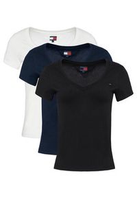 Tommy Jeans Komplet t-shirtów DW0DW23160 Kolorowy Slim Fit. Materiał: bawełna. Wzór: kolorowy #5