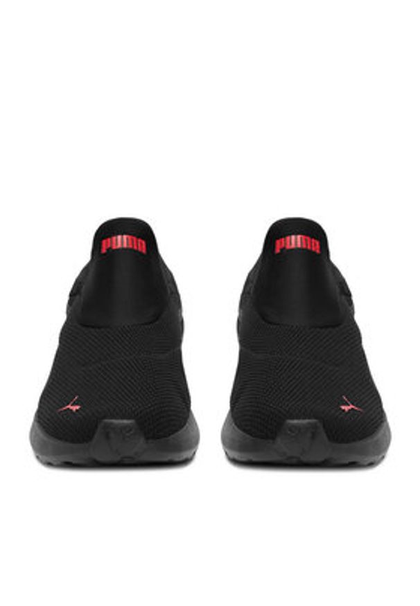 Puma Sneakersy SOFTRIDE COSMIC SLIPTECH 40263101 Czarny. Kolor: czarny. Materiał: materiał