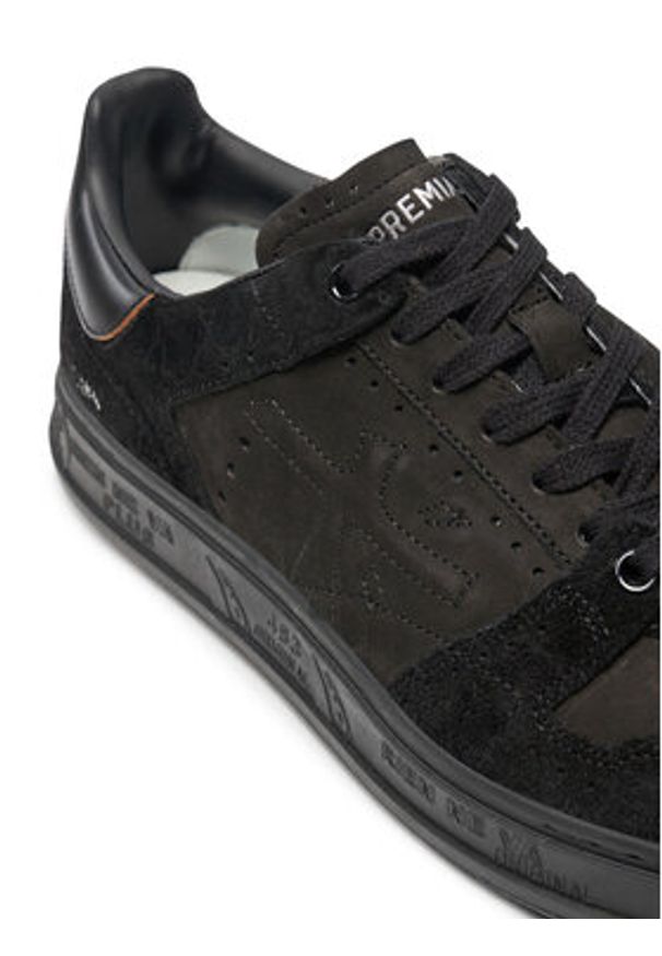 Premiata Sneakersy Quinn 6964 Czarny. Kolor: czarny. Materiał: skóra, nubuk