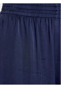 ViCOLO Spodnie materiałowe TB0034 Granatowy Relaxed Fit. Kolor: niebieski. Materiał: wiskoza #3