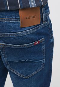 Mustang - MUSTANG OREGON TAPERED MĘSKIE SPODNIE JEANSOWE JEANSY DENIM BLUE 1013665 5000 783