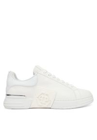 Philipp Plein - PHILIPP PLEIN Sneakersy SAFS USC0904 PLE005N Biały. Kolor: biały. Materiał: skóra #1