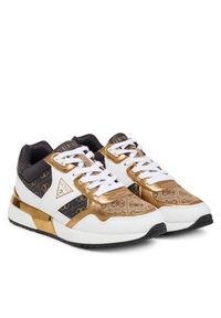 Guess Sneakersy FLFMIC FAL12 Biały. Kolor: biały. Materiał: skóra