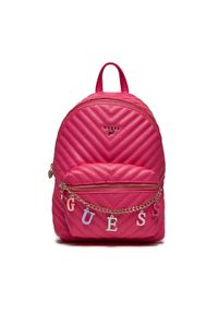 Guess Plecak J4RZ17 WFZL0 Różowy. Kolor: różowy. Materiał: skóra