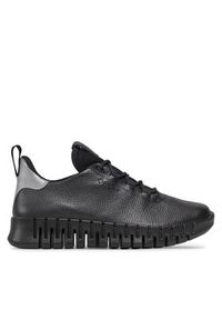 ecco - ECCO Sneakersy Gruuv Gtx GORE-TEX 21823301001 Czarny. Kolor: czarny. Materiał: skóra. Technologia: Gore-Tex #3