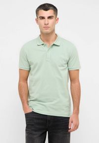 Męski T-Shirt Mustang Style Pierre Frosty Green 1016504 6180 #1