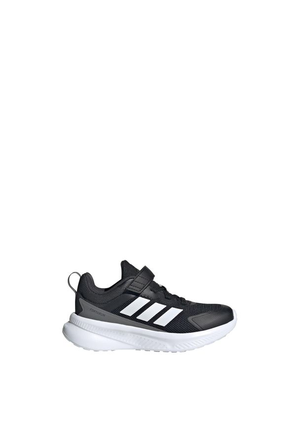 Adidas - Buty dla dzieci Fortarun 4.0. Zapięcie: pasek. Kolor: biały, wielokolorowy, czarny, szary