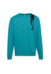 Diadora - Bluza męska DIADORA SWEATSHIRT CREW ICON. Kolor: niebieski #1