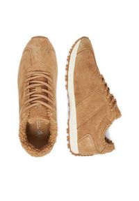 Beverly Hills Polo Club Sneakersy EO-V12-1187 Brązowy. Kolor: brązowy. Materiał: zamsz, skóra