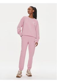 Pinko Spodnie dresowe Carico 100371 A1N7 Różowy Regular Fit. Kolor: różowy. Materiał: bawełna