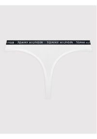 TOMMY HILFIGER - Tommy Hilfiger Komplet 3 par stringów 3p UW0UW02829 Kolorowy. Materiał: bawełna. Wzór: kolorowy #9