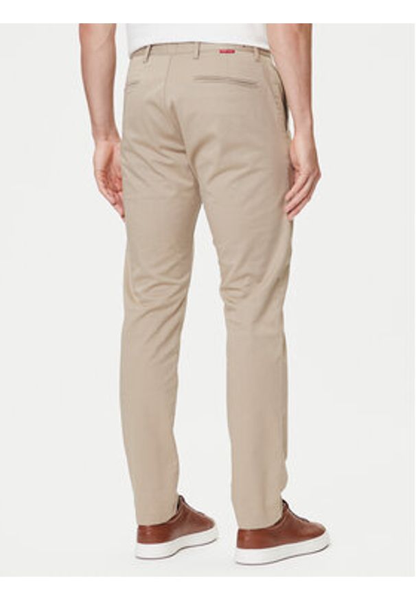 JOOP! Jeans Chinosy 15 JJF-Matthew101 30044301 Beżowy Modern Fit. Kolor: beżowy. Materiał: bawełna