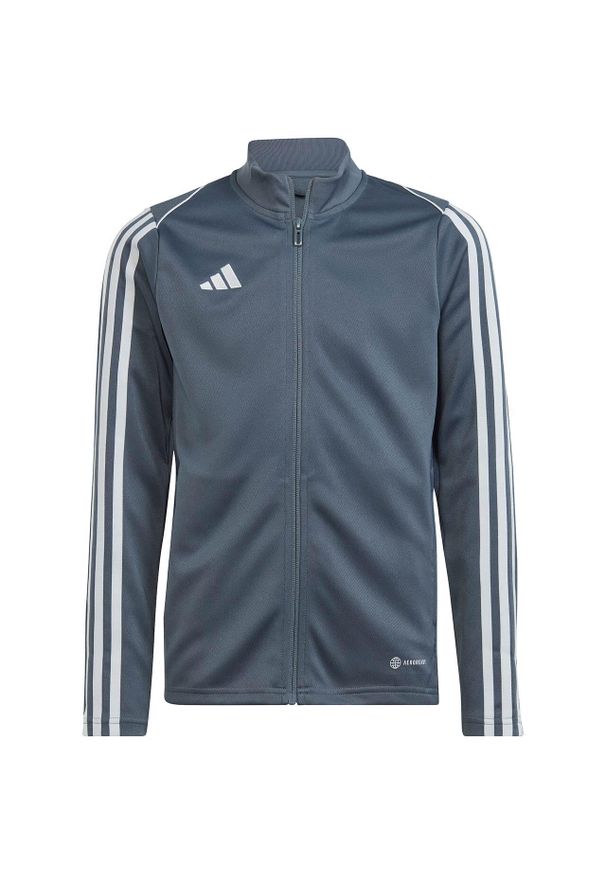 Adidas - Bluza dla dzieci adidas Tiro 23 League Training. Kolor: biały, wielokolorowy, szary