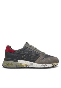 Premiata Sneakersy Mick 6420 Szary. Kolor: szary. Materiał: skóra, zamsz #1