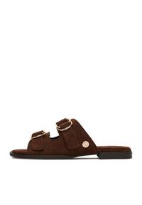 U.S. Polo Assn. Klapki EO-KATYA001W/6S1 Brązowy. Kolor: brązowy. Materiał: zamsz, skóra #6