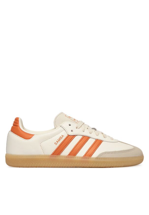 Adidas - adidas Sneakersy Samba Og IH9057 Biały. Kolor: biały. Materiał: skóra