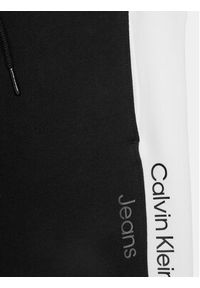 Calvin Klein Jeans Spodnie dresowe Color Block IB0IB01933 Czarny Regular Fit. Kolor: czarny. Materiał: bawełna #3