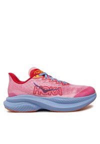 HOKA - Hoka Buty do biegania Mach 6 1147553 Czerwony. Kolor: czerwony. Materiał: materiał #1