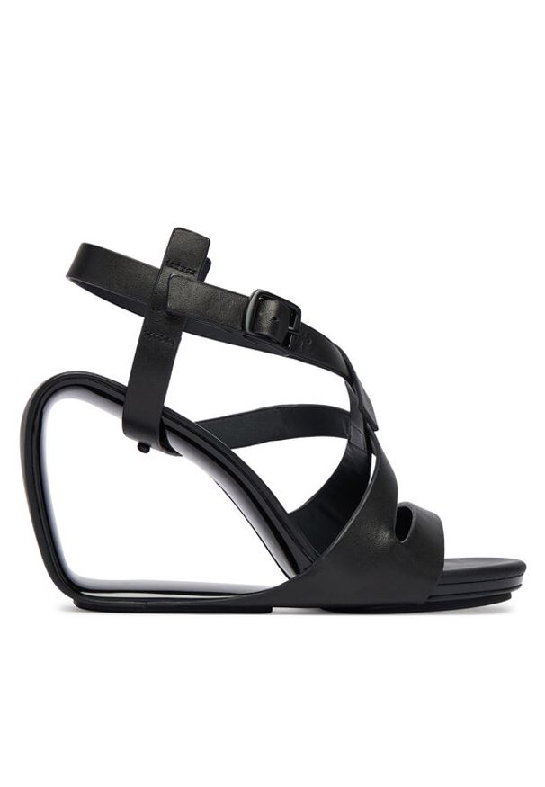 United Nude Sandały Mobius Straps Hi 109970116 Czarny. Kolor: czarny. Materiał: skóra