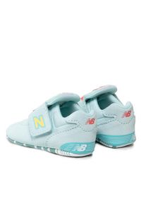 New Balance Kapcie CV574CHB Błękitny. Kolor: niebieski. Materiał: zamsz, skóra