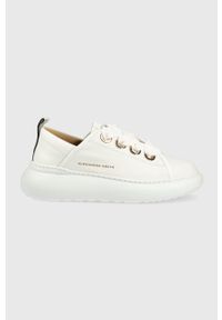 Alexander Smith sneakersy skórzane queen kolor biały. Nosek buta: okrągły. Zapięcie: sznurówki. Kolor: biały. Materiał: skóra. Obcas: na platformie