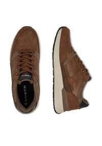 Lanetti Sneakersy CEO-REUS-01 Brązowy. Kolor: brązowy. Materiał: syntetyk, materiał