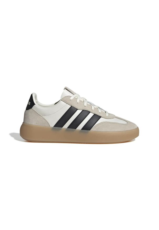 Adidas - Buty ADIDAS BARREDA DECODE LUX Biały. Kolor: beżowy. Materiał: tkanina, skóra. Sport: turystyka piesza