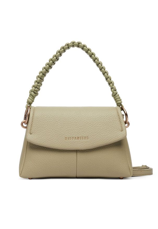 Hispanitas Torebka BV264536 Zielony. Kolor: zielony. Materiał: skórzane