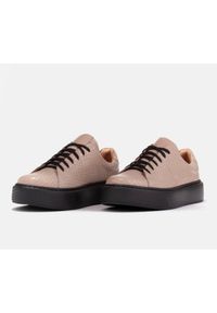 Marco Shoes Lekkie sneakersy ze skóry typu nappa beżowy. Kolor: beżowy. Materiał: skóra #6
