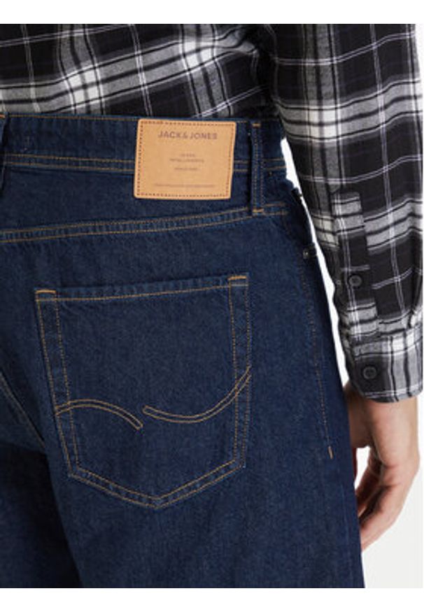 Jack & Jones Szorty jeansowe Ony Original 12289725 Niebieski Regular Fit. Kolor: niebieski. Materiał: bawełna