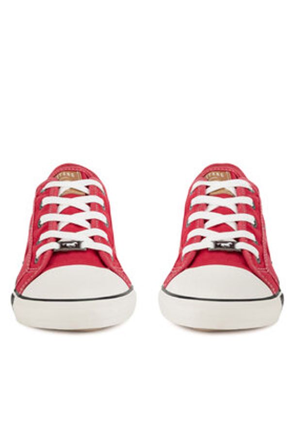 Mustang Trampki 1099-310 Czerwony. Kolor: czerwony. Materiał: materiał