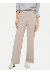 only - ONLY Spodnie materiałowe Poptrash 15341829 Beżowy Straight Fit. Kolor: beżowy. Materiał: wiskoza #1