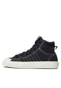 Adidas - adidas Trampki Nizza Hi Rf F34057 Czarny. Kolor: czarny. Materiał: materiał #3
