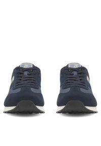 Rieker Sneakersy U0301-14 Granatowy. Kolor: niebieski. Materiał: materiał