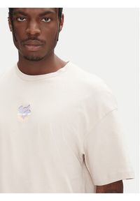 Jack & Jones - Jack&Jones T-Shirt Ames 12268471 Beżowy Relaxed Fit. Kolor: beżowy. Materiał: bawełna #5