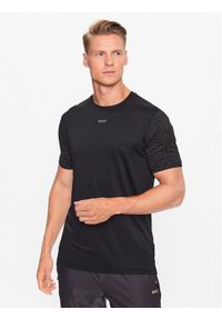BOSS - Boss T-Shirt 50494735 Czarny Slim Fit. Kolor: czarny. Materiał: syntetyk #1