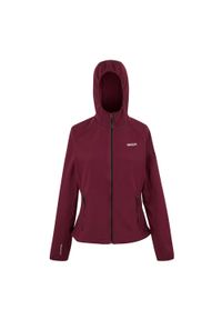 Regatta - Kurtka Softshellowa Damska. Kolor: czerwony. Sport: turystyka piesza #1