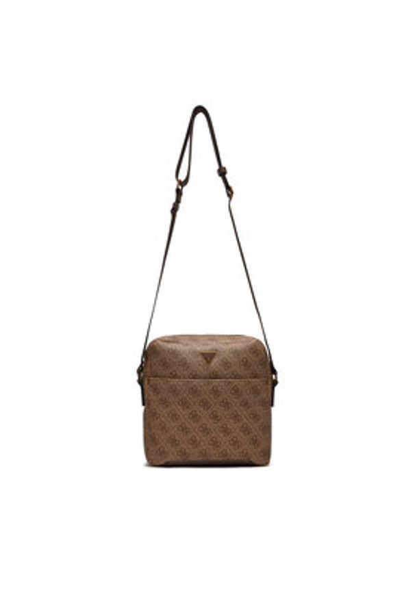 Guess Saszetka Torino HMTOLO P4258 Beżowy. Kolor: beżowy. Materiał: skóra