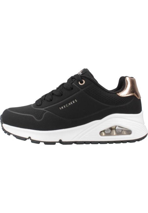 skechers - Tenisówki Skechers Model Uno Gen1 Kolor Czarny. Kolor: czarny. Materiał: syntetyk, tkanina. Model: Skechers Sport. Sport: turystyka piesza