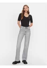 Calvin Klein Jeansy K20K208112 Szary Flared Leg. Kolor: szary