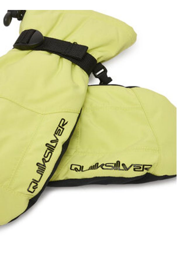 Quiksilver Rękawice narciarskie Mission Mitt EQYHN03195 Zielony. Kolor: zielony. Sport: narciarstwo