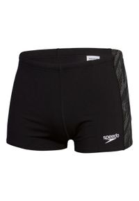 Speedo - Męskie Spodenki Kąpielowe Hyperboom. Kolor: czarny, biały, wielokolorowy. Styl: sportowy
