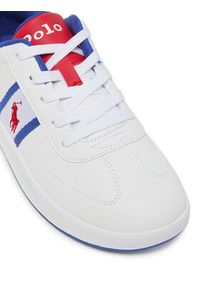 Polo Ralph Lauren Sneakersy Heritage Court III T-Toe RL02475103 Biały. Kolor: biały. Materiał: skóra #4