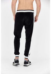 Philipp Plein - PHILIPP PLEIN Czarny dres męski z aksamitu, Rozmiar M. Kolor: czarny. Materiał: dresówka. Sport: bieganie #7