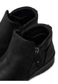 skechers - Skechers Botki Lovely Vibe 158952/BBK Czarny. Kolor: czarny. Materiał: materiał #6