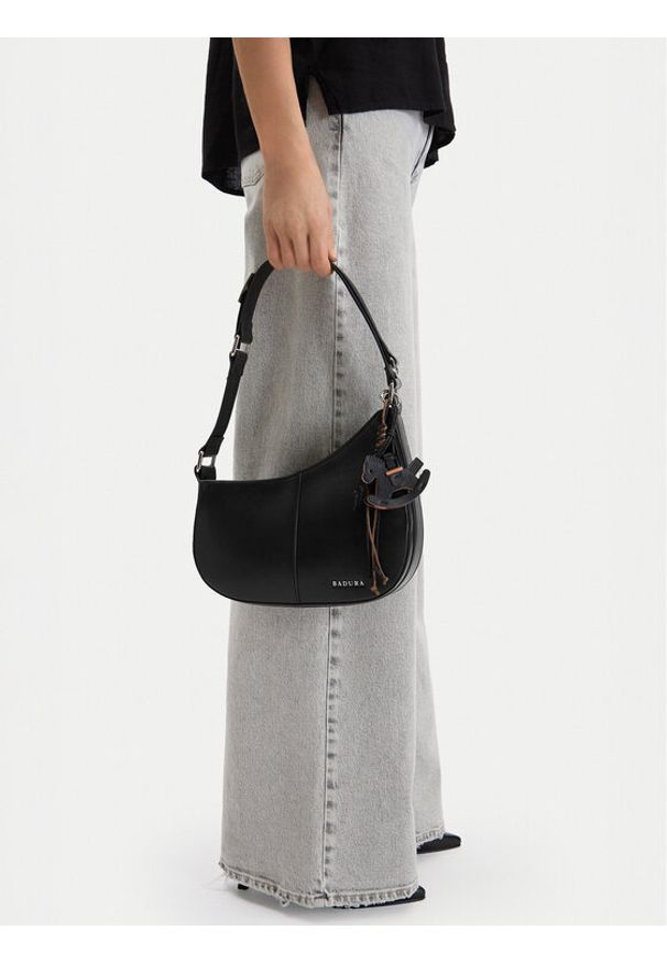 Badura Torebka CEO-LITA-DT26280-A Czarny. Kolor: czarny. Materiał: skórzane