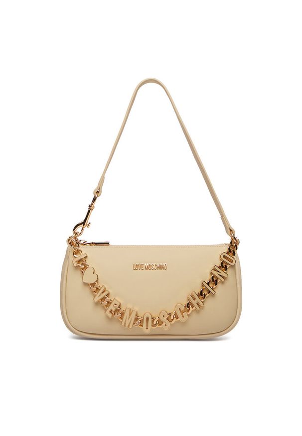 Love Moschino - Torebka LOVE MOSCHINO. Kolor: beżowy