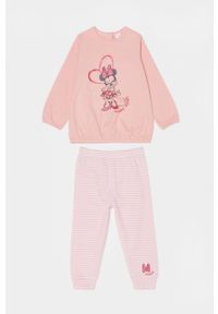 OVS - Piżama dziecięca. Kolor: różowy. Materiał: bawełna, dzianina #1